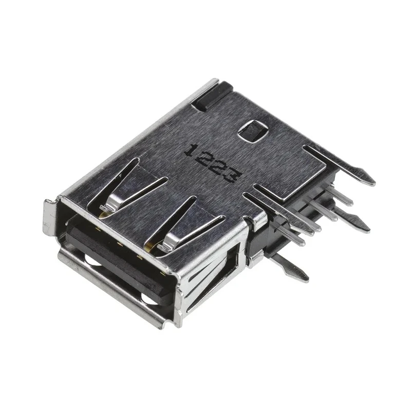 TE Connectivity Right Angle Through Hole Female USB Type A USB Connector USB 2.0 292336-1