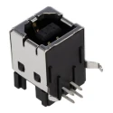TE Connectivity Right Angle Through Hole Female USB Type B USB Connector USB 2.0 292304-1