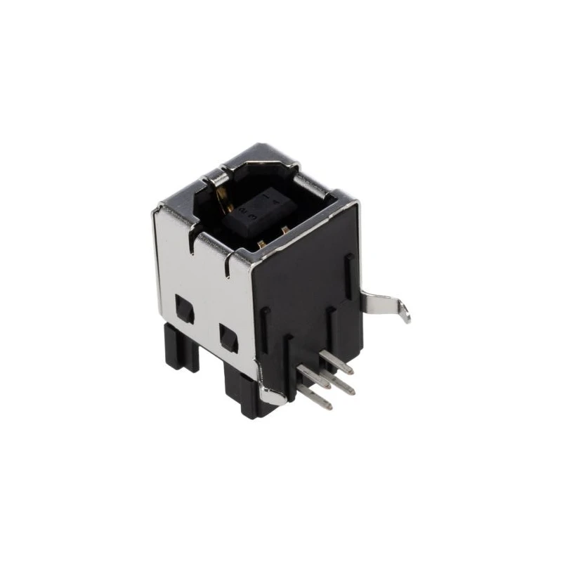 TE Connectivity Right Angle Through Hole Female USB Type B USB Connector USB 2.0 292304-1