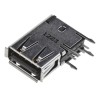 TE Connectivity Right Angle Through Hole Female 1 Port USB Type A USB 2.0 Connector 292336-1