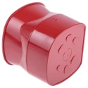 Eaton Electronic Sounder Symphoni Series Surface Mount Red Housing 28V DC 120dB 32-Tone 651004FULL-0020X