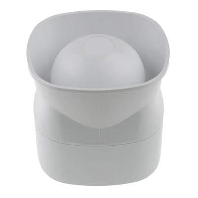 Eaton Symphoni Series Electronic Sounder Surface Mount, White ABS Housing, IP21C, DC 28V, 120 dB, 32 Tones 651003FULL-0021X