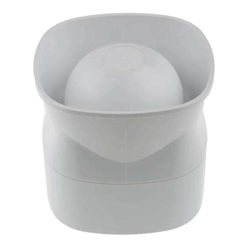 Eaton Symphoni Series Electronic Sounder Surface Mount, White ABS Housing, IP21C, DC 28V, 120 dB, 32 Tones 651003FULL-0021X