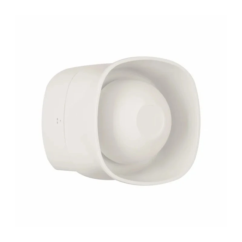Eaton Symphoni Series Electronic Sounder Surface Mount, White ABS Housing, IP21C, DC 28V, 120 dB, 32 Tones 651003FULL-0021X