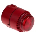 Fulleon Flashni Series Red Sounder-Beacon Combination Electronic, 28V dc, 110 dB, Wall Mount, IP65 IP56 640031FULL-0042X
