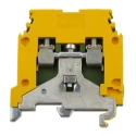 Entrelec SNA Series Earth Terminal Block Yellow, Green, 4mm², 1-Level, Screw Termination 1SNA165113R1600
