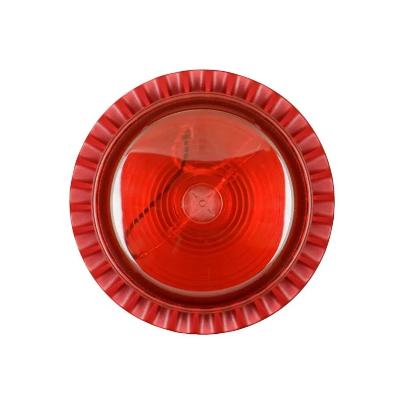 Fulleon Flashni Series Red Sounder-Beacon Combination Electronic, 28V dc, 110 dB, Wall Mount, IP65 IP56 640031FULL-0042X