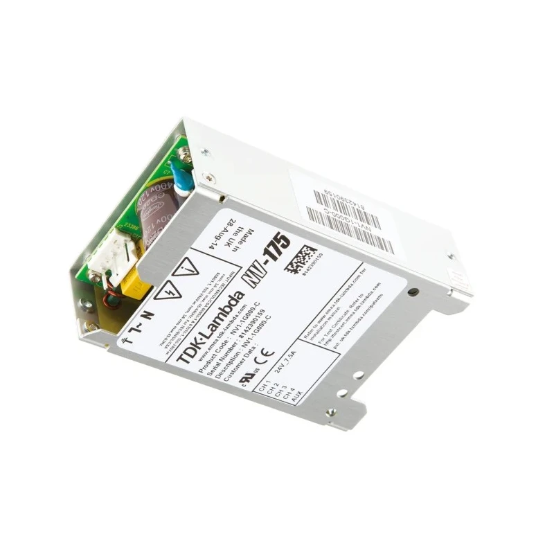 TDK-Lambda Switching Power Supply 24V DC, 175W, 264V AC Input NV1-1G000-C