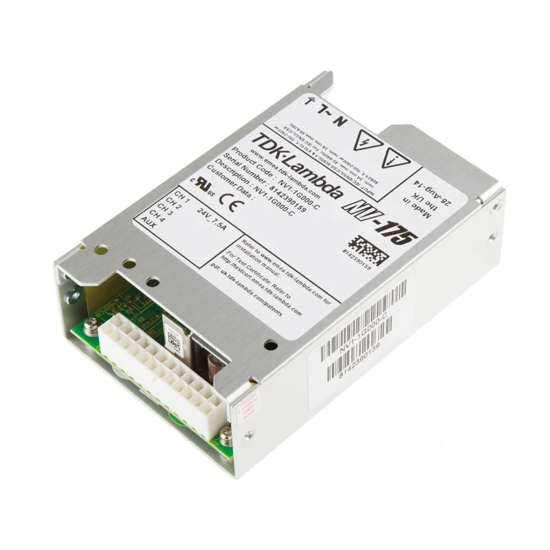 TDK-Lambda Switching Power Supply 24V DC, 175W, 264V AC Input NV1-1G000-C