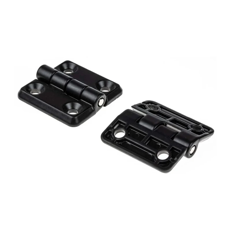 Elesa RS PRO Matt Die Cast Zinc Butt Hinge with Fixed Pin, Screw Fixing, 40 mm x 40 mm x 5 mm 124-1898