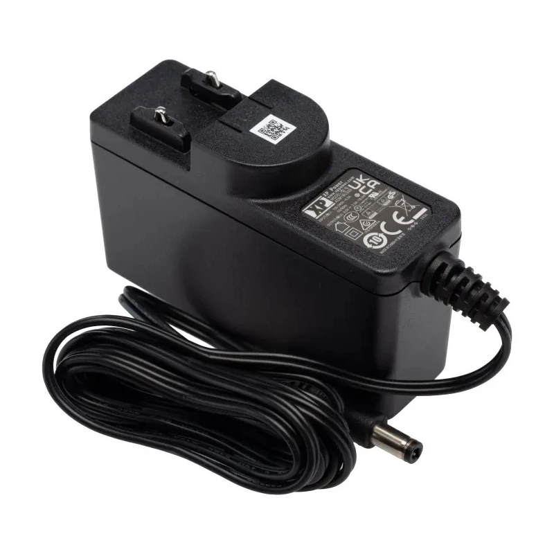 XP Power Interchangeable AC/DC Adapter 18W 9V dc Output 2A 2.1 x 5.5 x 11 mm Centre Positive ACM18US09
