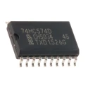 Nexperia 8 Octal D Type Flip Flop HC 3-State 20-Pin SOIC 24MHz 74HC574D,652