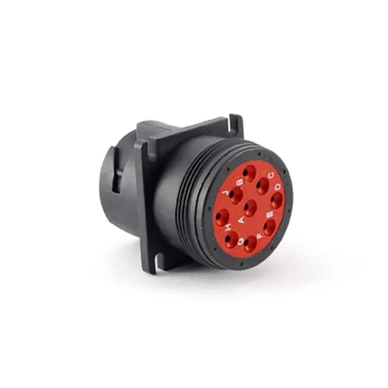 Amphenol Industrial Circular Connector, 9 Contacts, Flange Mount, Plug, Female, IP67, 1.5kV, 13A AHD10-9-1939P