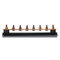 WJ Furse Copper Earth Bar L 400 mm x W 90 mm x H 90 mm 6 Ways 7TCA083670R0739 LK245-6