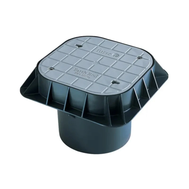 WJ Furse Lightning Earth Inspection Pit Polymer 300mm x 300mm x 158mm Load Capacity 5000kg 7TCA083320R0011 PT205