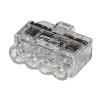 HellermannTyton HelaCon Plus Mini Insulated Wire Splice Connector Push-in Spring Termination 0.5-2.5 148-90038 HCPM-4-PC-CL