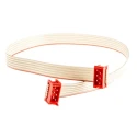 TE Connectivity Micro-MaTch Series Ribbon Cable Flat Ribbon 1.27 mm Pitch 6 Conductors 250 mm Length 1483351-3