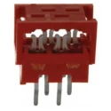 TE Connectivity 4-Way IDC Connector Male for Through Hole, 2 Row, 1.5A Current, 100V, Micro-MaTch Series 7-215570-4