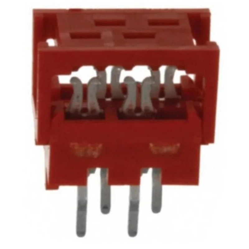 TE Connectivity 4-Way IDC Connector Male for Through Hole, 2 Row, 1.5A Current, 100V, Micro-MaTch Series 7-215570-4