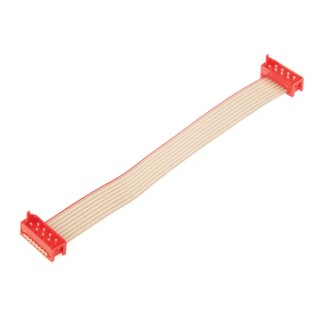 TE Connectivity Micro-MaTch Series Flat Ribbon Cable 1.27 mm Pitch 8 Conductors 100 mm Length 1483352-1