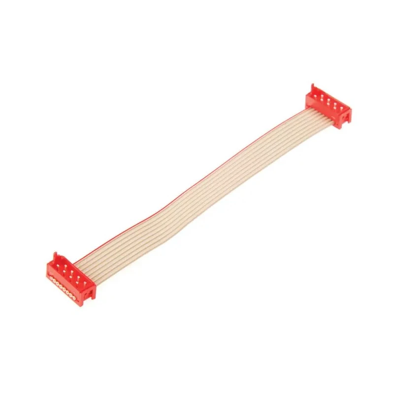 TE Connectivity Micro-MaTch Series Flat Ribbon Cable 1.27 mm Pitch 8 Conductors 100 mm Length 1483352-1