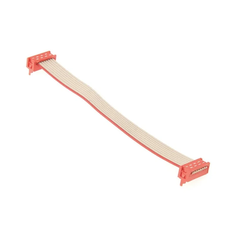TE Connectivity Micro-MaTch Series Flat Ribbon Cable 1.27 mm Pitch 8 Conductors 100 mm Length 1483352-1