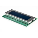 Displaytech Alphanumeric LED LCD Monochrome Display White on Blue 4 x 20 204A-CC-BC-3LP