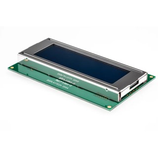 Displaytech Alphanumeric LED LCD Monochrome Display White on Blue 4 x 20 204A-CC-BC-3LP