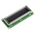 Displaytech 162D Alphanumeric LED LCD Monochrome Display White on Black 2 x 16 Characters 162D-CC-BC-3LP