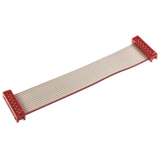 TE Connectivity Micro-MaTch Series Flat Ribbon Cable 1.27 mm Pitch 14 Conductors 100 mm Length 28 AWG 1483355-1