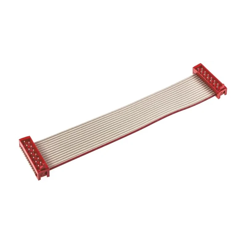 TE Connectivity Micro-MaTch Series Flat Ribbon Cable 1.27 mm Pitch 14 Conductors 100 mm Length 28 AWG 1483355-1