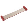TE Connectivity Micro-MaTch Series Flat Ribbon Cable 1.27 mm Pitch 14 Conductors 100 mm Length 28 AWG 1483355-1