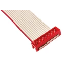 TE Connectivity Micro-MaTch Series Flat Ribbon Cable 1.27 mm Pitch 14 Conductors 100 mm Length 28 AWG 1483355-1