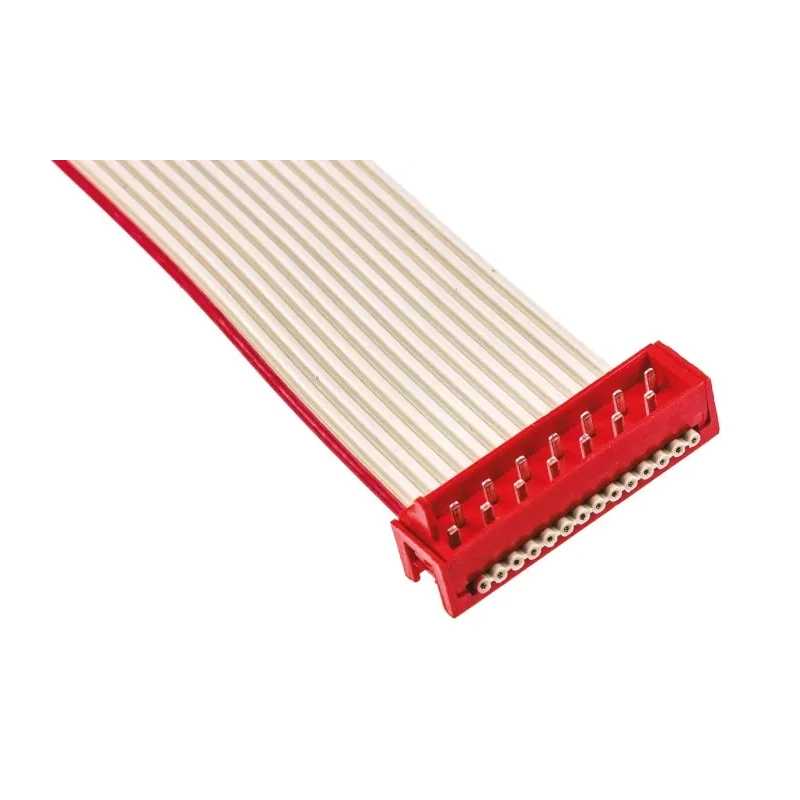 TE Connectivity Micro-MaTch Series Flat Ribbon Cable 1.27 mm Pitch 14 Conductors 100 mm Length 28 AWG 1483355-1
