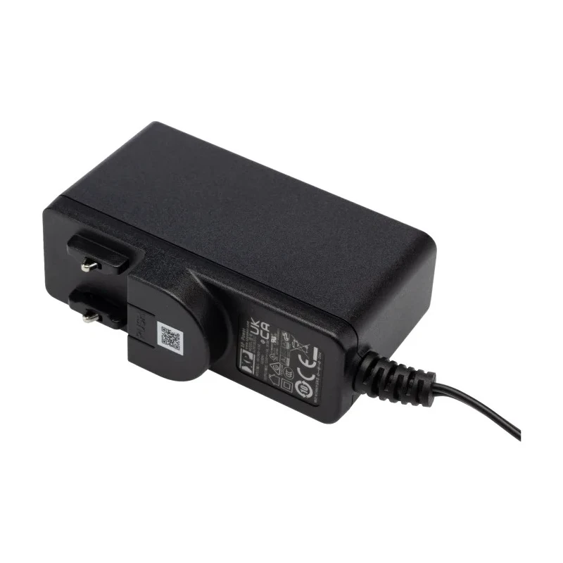 XP Power 2.5 mm Centre Positive Interchangeable AC/DC Adapter 12V DC Output 1.5A 18W ACM18US12