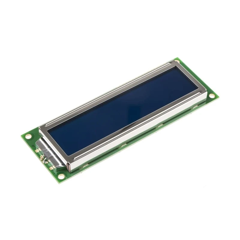 Displaytech Alphanumeric LED LCD Monochrome Display White on Blue 2 x 16 Characters 162F-CC-BC-3LP