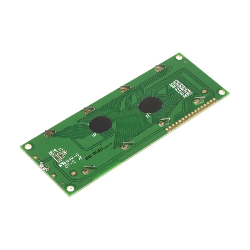 Displaytech Alphanumeric LED LCD Monochrome Display White on Blue 2 x 16 Characters 162F-CC-BC-3LP