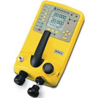 Druck Portable Pressure Calibrator 0 bar to 2 bar, Rechargeable Battery, ±0.025% Accuracy, Intrinsically I615SPC-07G-4025