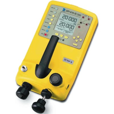 Druck Portable Pressure Calibrator 0 bar to 2 bar, Rechargeable Battery, ±0.025% Accuracy, Intrinsically I615SPC-07G-4025