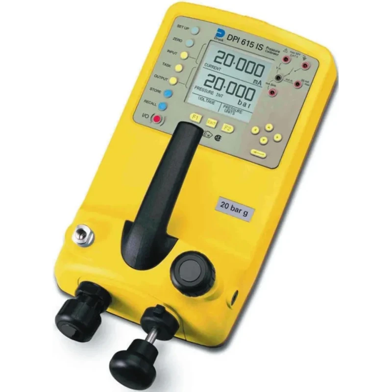 Druck Portable Pressure Calibrator 0 bar to 2 bar, Rechargeable Battery, ±0.025% Accuracy, Intrinsically I615SPC-07G-4025