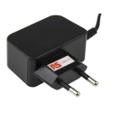RS PRO 2.1 x 5.5 x 10 mm Centre Positive AC/DC Adapter Type C 12W 24V DC Output 500mA 124-2191