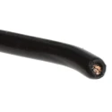 Alpha Wire Hook Up Wire PVC Series Black, 18 AWG, 16x0.25 mm Core Strands, 304 m, 300V, Flame Retardant, UL Listed 3055 BK001