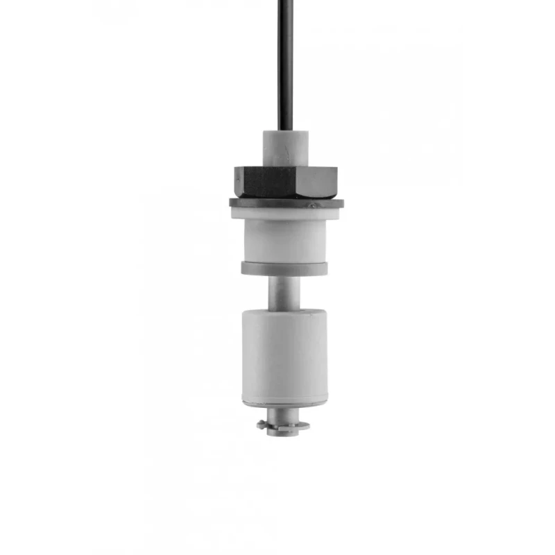Cynergy3 RSF100 Series Vertical Nitrile Rubber (NBR) Float Switch, 1m Cable, NO/NC, 240V AC Max, 120V DC Max RSF107Y100GN/RS