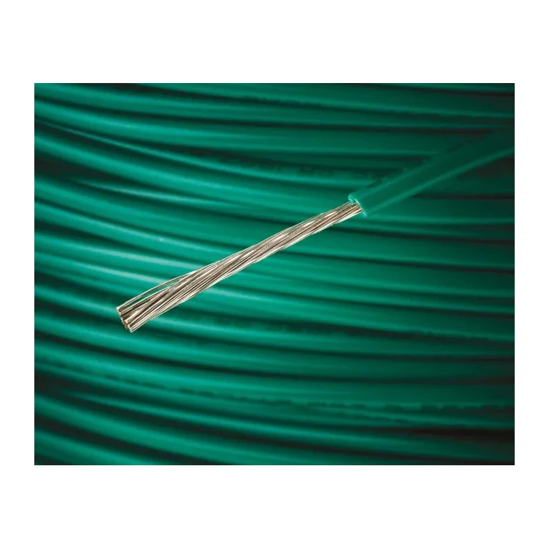 Alpha Wire Hook Up Wire PVC Series Green 18 AWG 16/0.25 mm Core Strands 305 m Polyvinyl 3055 GR001