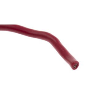 Alpha Wire Hook Up Wire PVC Series Red 18 AWG 16x0.25mm Core Strands 305m 300V Flame Retardant Hookup 3055 RD001