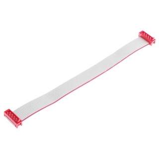 TE Connectivity Micro-MaTch Series Ribbon Cable Assembly Flat 1.27 mm Pitch 10 Conductors 150 mm Length 1483353-2