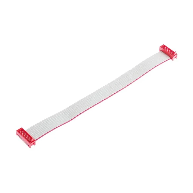 TE Connectivity Micro-MaTch Series Ribbon Cable Assembly Flat 1.27 mm Pitch 10 Conductors 150 mm Length 1483353-2