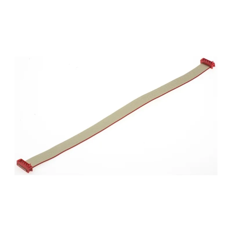 TE Connectivity Micro-MaTch Series Ribbon Cable Assembly Flat 1.27mm Pitch 10 Conductors 250mm Length 1483353-3