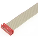 TE Connectivity Micro-MaTch Series Ribbon Cable Assembly Flat 1.27mm Pitch 10 Conductors 250mm Length 1483353-3