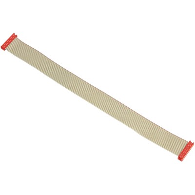 TE Connectivity Micro-MaTch Series Ribbon Cable Assembly Multi-Core 1.27 mm Pitch 16 Conductors 250 mm Length 1483356-3